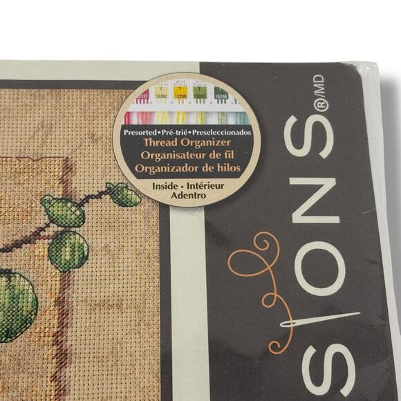 Dimensions 35176 Oriental Orchids Cross Stitch Kit by Lee Carlson 12x12 - Picture 5 of 6